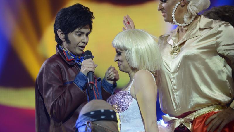 Laura Stoica, Elvis Presley, Harry Belafonte, Irina Loghin, Christina Aguilera, pe scena de la 