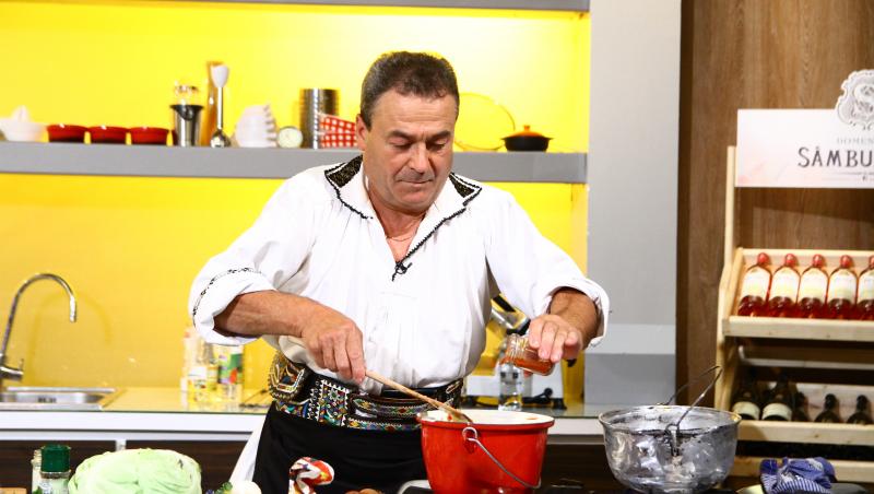 Așa gătește un român adevărat! Ioan Larionesei i-a făcut pe chefi să exclame: ”Mâncarea bună în România nu se găsește în restaurante, ci în casele oamenilor!”