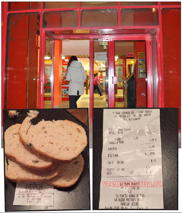 P&acirc;ine expirată si mucegăită &icirc;ntr-un supermarket din Rom&acirc;nia! Mesajul revoltător al unei femei: &rdquo;Mi se părea că ceva e &icirc;n neregulă&hellip;&rdquo;