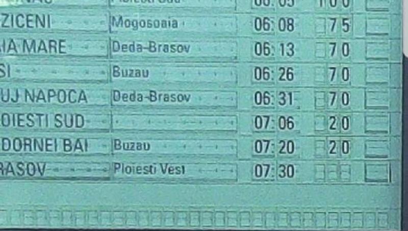 În Gara de Nord, haos! Trenul de la Ploieşti a ajuns după patru ore în Bucureşti, deşi în mod normal, făcea o oră. IMAGINI de la faţa locului