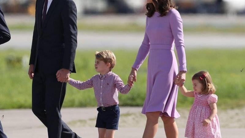 Imagini adorabile din prima zi de școală a Prințului: George nu a avut parte de niciun tratament special