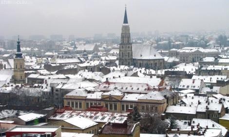 Vremea 12 ianuarie. Cer în general noros în Cluj-Napoca