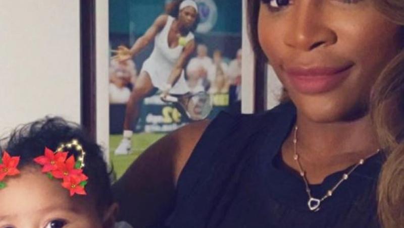 Poză de familie! Așa cum rar o vezi pe Serena Williams