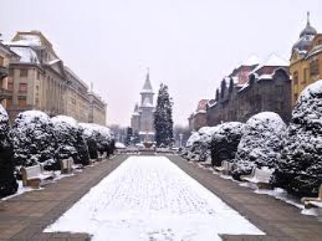 Vremea 17 ianuarie. Precipitații abundente și condiții de polei în Timișoara