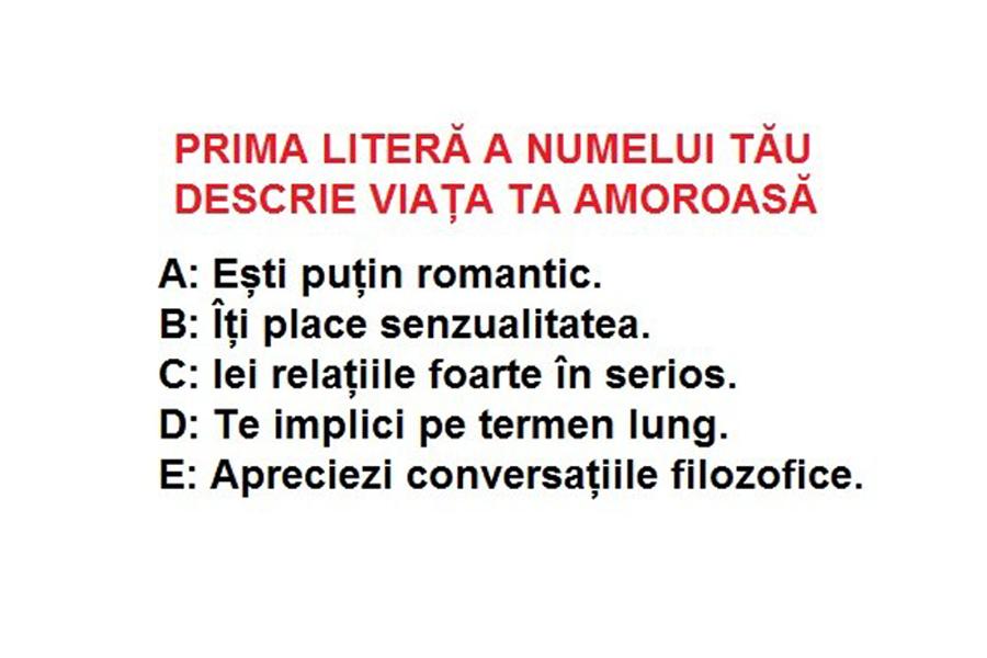 Vei răm&acirc;ne fără cuvinte! Prima literă a numelui tău spune totul despre viața ta sentimentală