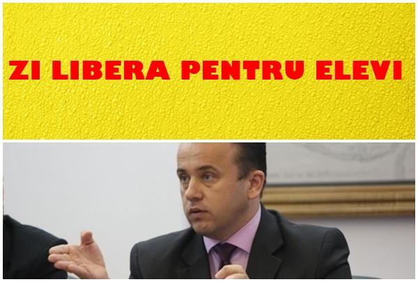 Ministrul Educației a făcut anunțul pe Facebook. Zi liberă pentru mulți elevi pe nepusă masa:  &bdquo;SE SUSPENDĂ CURSURILE&rdquo;