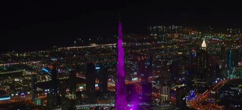 Cel mai tare show de Revelion a fost în Dubai! Spectacolul de la Burj Khalifa a intrat în Cartea Recordurilor!