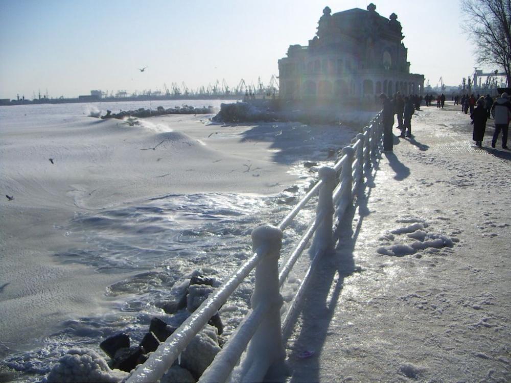 Vremea 23 ianuarie Constanța. Senin, la malul mării