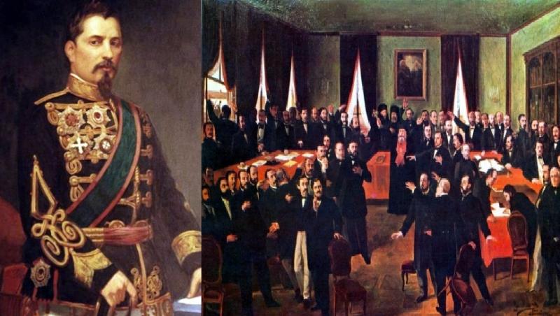 24 IANUARIE 1859, MICA UNIRE. Singurul portret al domnitorului Alexandru Ioan Cuza, realizat de Carol Pop de Szathmári, „pictor şi fotograf al Curţii”, primul fotojurnalist de război