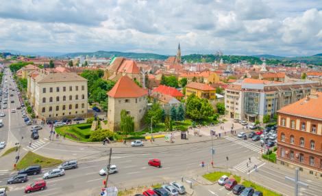 Vremea 25 ianuarie Cluj-Napoca. Cer senin în Ardeal