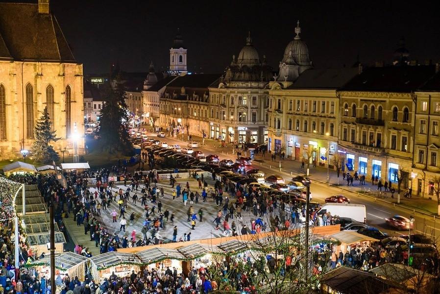VREMEA 26 ianuarie Cluj-Napoca. Atmosferă plăcută &icirc;n Transilvania