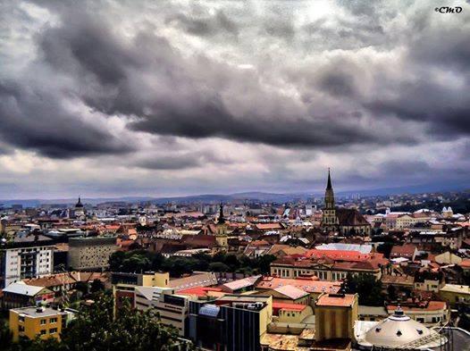 Vremea mohor&acirc;tă &icirc;n Cluj-Napoca. De săptăm&acirc;na viitoare, va fi mult mai rău