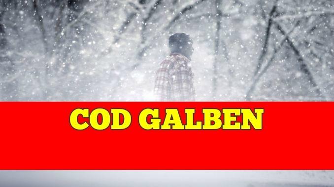 ALERTĂ METEO! Cod galben de VREME REA &icirc;n Rom&acirc;nia anunțată &icirc;n urmă cu c&acirc;teva minute!