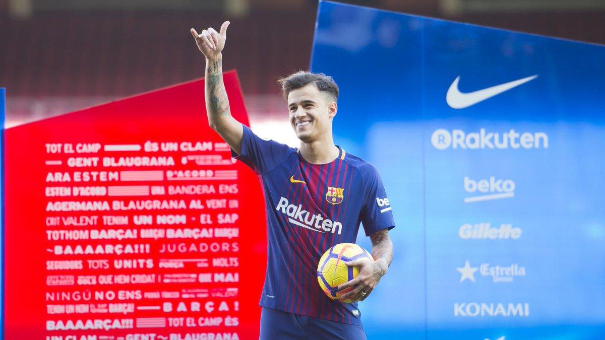 FOTO/VIDEO: Coutinho a fost prezentat oficial la FC Barcelona! Prima declarație a brazilianului &icirc;n tricoul blaugrana. Clauză de reziliere uriașă