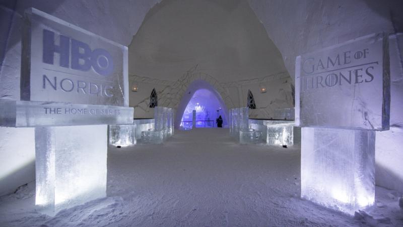 FOTO. Un hotel din gheaţă inspirat din serialul 