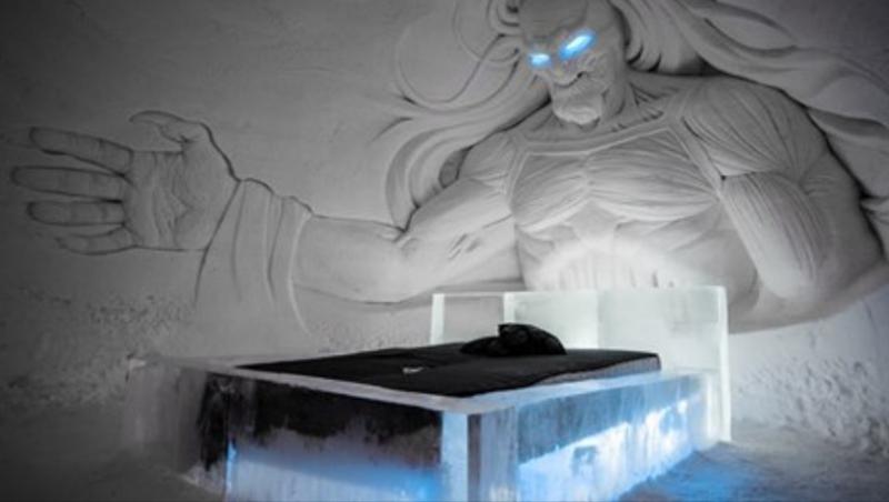 FOTO. Un hotel din gheaţă inspirat din serialul 