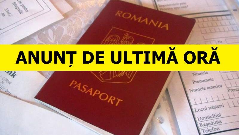 Schimbarea MOMENTULUI! Ce se întâmplă cu pașapoartele românilor