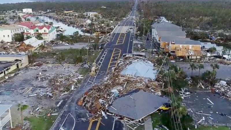 Uraganul Michael a făcut deja primele victime: “Distrugeri inimaginabile. Atât de multe vieţi au fost schimbate pentru totdeauna”