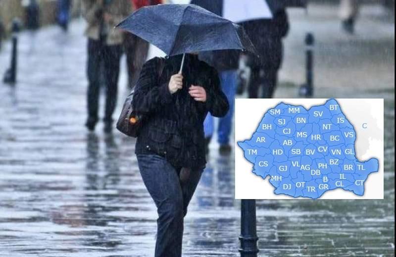 Meteo 19 octombrie 2018. Cum va fi vremea joi &icirc;n toată țara