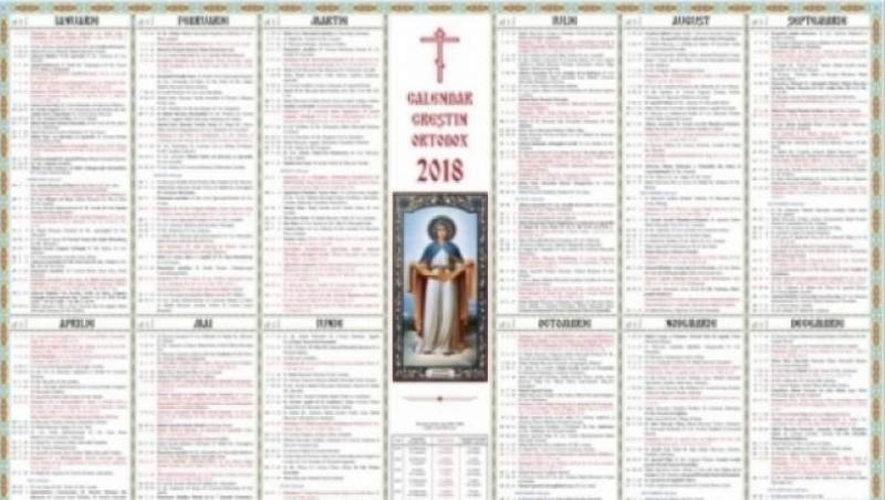 calendar ortodox 20 octombrie