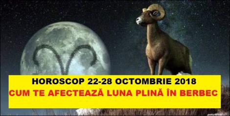 Horoscop săptămânal 22-28 octombrie. Luna Plină în Berbec, câștiguri uriașe pentru 2 zodii
