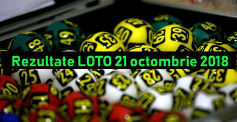 UPDATE: Rezultate Loto 6 din 49, Loto 5 din 40, Joker și Noroc. Numere câștigătoare 21 octombrie 2018