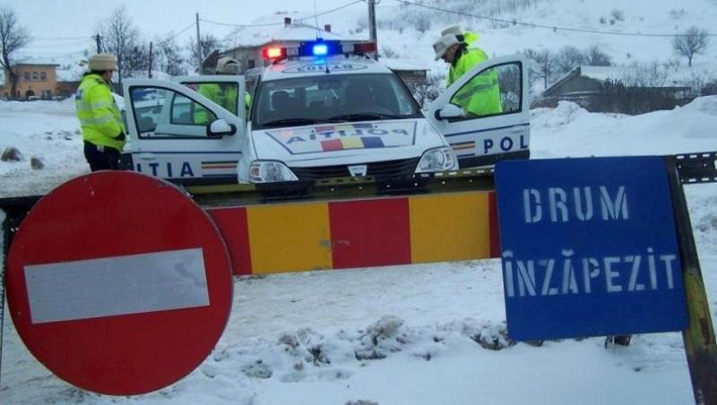 BREAKING NEWS. Drumuri ÎNCHISE în România! A nins puternic