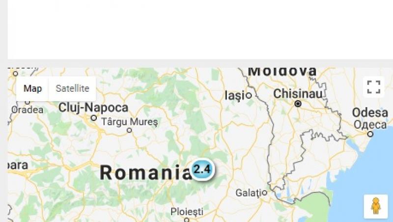 Cutremur în România, în urmă cu puțin timp! Ce magnitudine a avut!