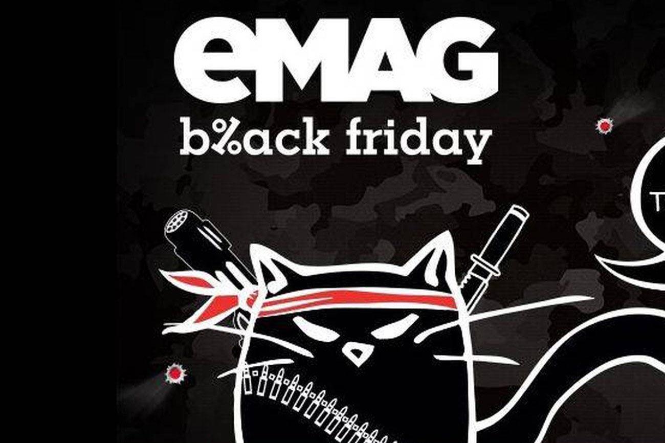 Black Friday 2018. C&acirc;nd e startul reducerilor la eMAG
