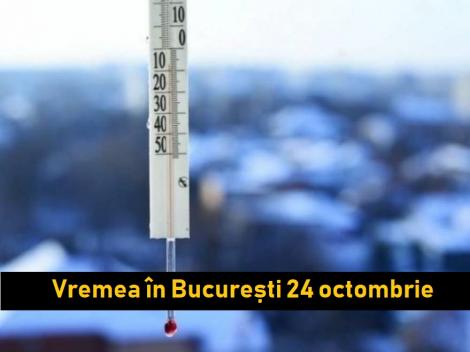 Vremea în București 24 octombrie 2018. Temperaturi scăzute ziua și noaptea