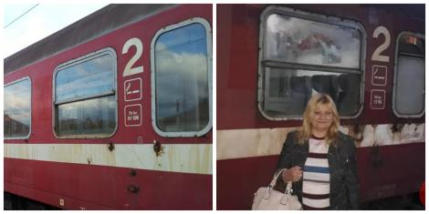 Imagini șocante surprinse într-un tren din România! O femeie și-a strigat indignarea pe internet: ”Focar de infecție, miros insuportabil și...” 