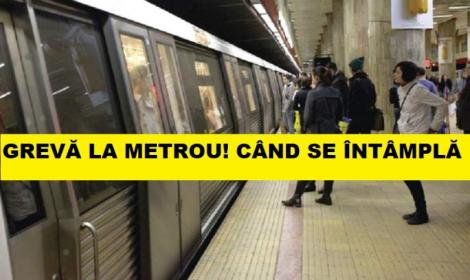 Grevă generală la metrou, în București! Motivul pentru care sindicaliștii sunt nemulțumiți: ”Ar fi păcat după nouă ani!”