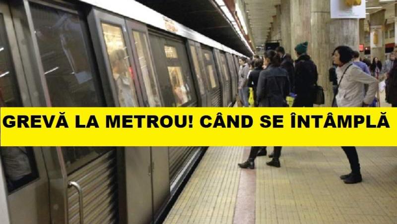 Grevă generală la metrou, în București! Motivul pentru care sindicaliștii sunt nemulțumiți: ”Ar fi păcat după nouă ani!”