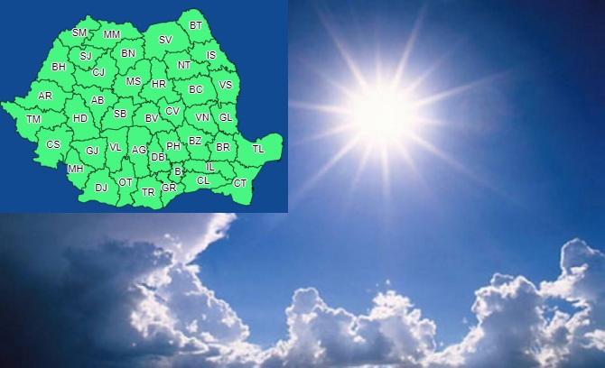 Vremea 30 octombrie. Prognoza meteo anunță temperaturi ridicate