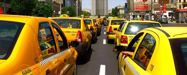 PROTEST &icirc;n fața Primăriei Capitalei! 50 de taximetriști au intrat &icirc;n GREVA FOAMEI din cauza autorităților locale