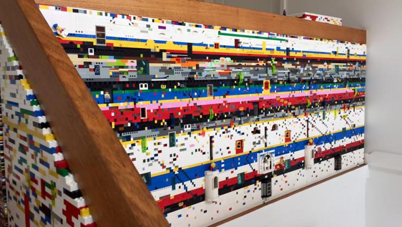 Un cuplu și-a construit o casă din milioane de piese Lego! Cum arată locuința