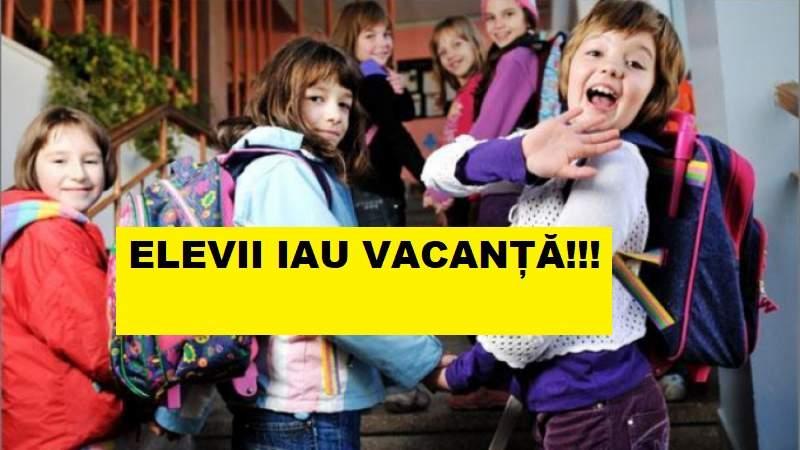 Vești senzaționale pentru mii de elevi! C&acirc;nd vor intra &icirc;n vacanță! Prima zi liberă e vineri, 5 octombrie