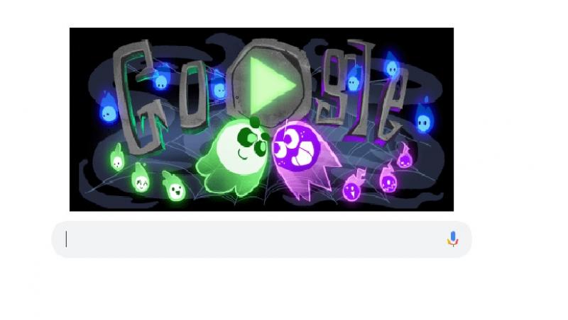 Cum sărbătorește Google Halloween 2018? Google Doodle conține un joc interactiv cu fantome