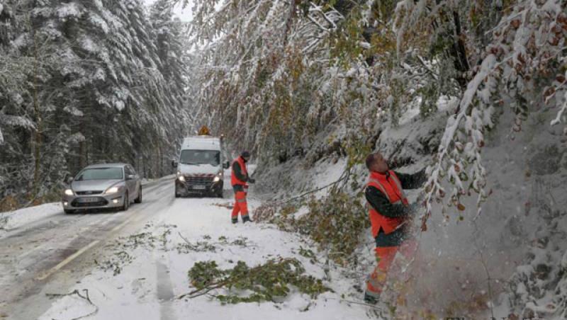 Iarna nu a mai avut răbdare! A creat HAOS pe șoselele din Franța. Oamenii cer ajutor pentru a fi salvați din cauza zăpezii