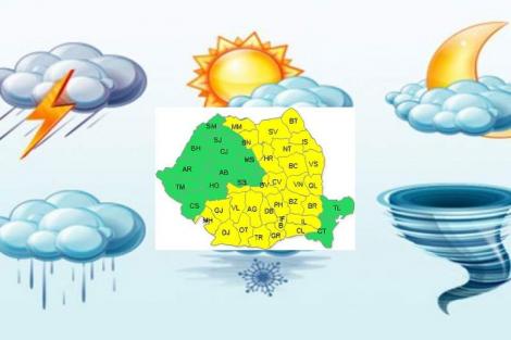 Meteo 1 noiembrie 2018. Cât scad joi  temperaturile în România