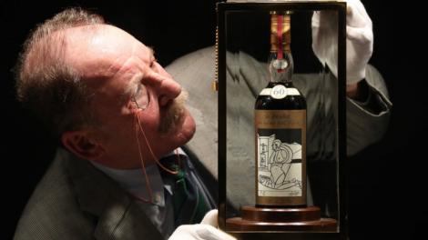 Băi, băiatule! S-a stabilit recordul mondial la prețul unei sticle de whisky: 958.000 de euro pentru o raritate din 1926!