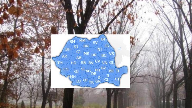 Cum va fi vremea &icirc;n noiembrie. Prognoza meteo pe 4 săptăm&acirc;ni