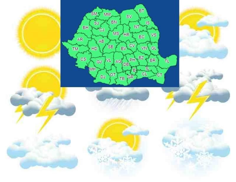 Fără ploi &icirc;n perioada următoare! Prognoza meteo 8 octombrie - 5 noiembrie