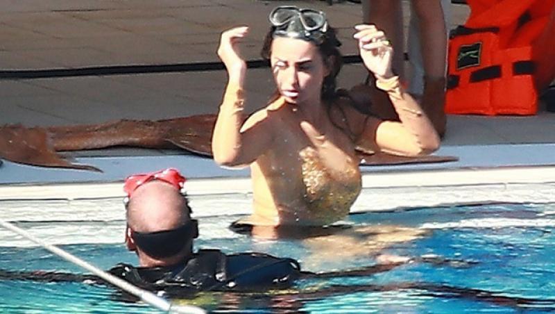 Fotografiile virale cu Penélope Cruz în piscină! Cât de sexy poate fi actrița la cei 44 de ani - GALERIE FOTO