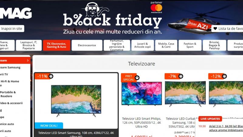 Black Friday 2018. Cataloage și Oferte Magazine România