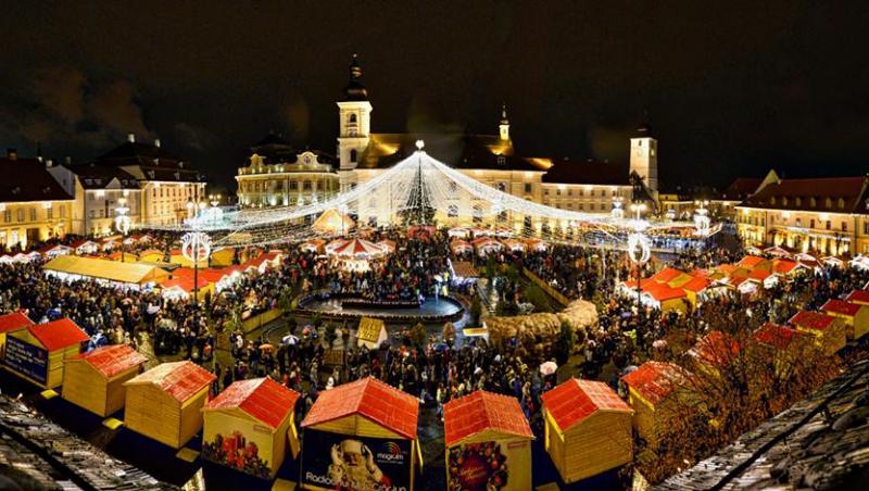 Începe Târgul de Crăciun de la Sibiu