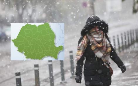 Meteo 17 noiembrie. Meteorologii anunță frig, ninsori și ploi în toată țara