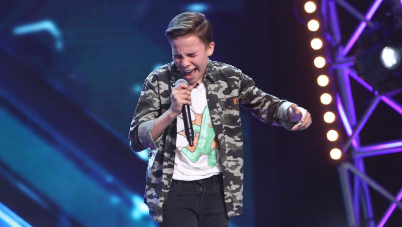 Fără cuvinte! Puștiul cântă divin! Eduard Ungureanu a demonstrat din nou că e genial, la „X Factor”. „Mi-e teamă de el”