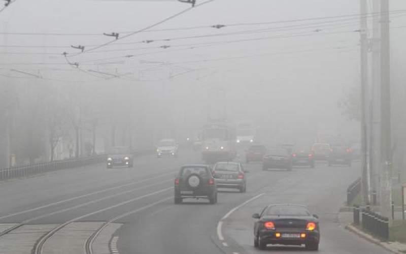 Cod galben de ceață, vânt puternic și polei! România, sub alertă meteorologică!