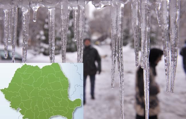Vremea 27 noiembrie. Prognoza meteo anunță ploaie &icirc;nghețată și ninsori